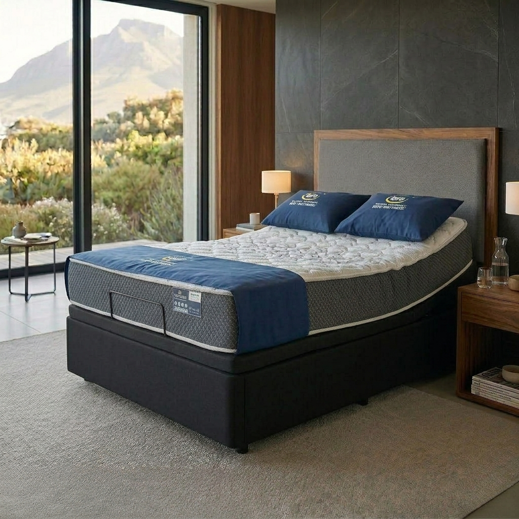 Serta Ergomotion Adjustable Foundation with Mattress